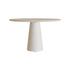 Modern Conix Round Concrete Outdoor Dining Table by Royal Botania Casa Design Group