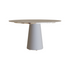Modern Conix Round Concrete Outdoor Dining Table by Royal Botania Casa Design Group