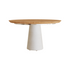 Modern Conix Round Concrete Outdoor Dining Table by Royal Botania Casa Design Group
