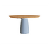 Modern Conix Round Concrete Outdoor Dining Table by Royal Botania Casa Design Group