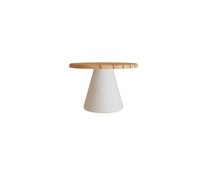Stylish Conix Round Outdoor Side Table by Royal Botania Casa Design Group