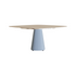 Modern Conix Square Concrete Outdoor Dining Table by Royal Botania Casa Design Group