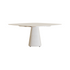 Modern Conix Square Concrete Outdoor Dining Table by Royal Botania Casa Design Group