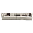 Foster Low Sofa by Frigerio with refined contemporary design and premium upholstery | Casa Design Group