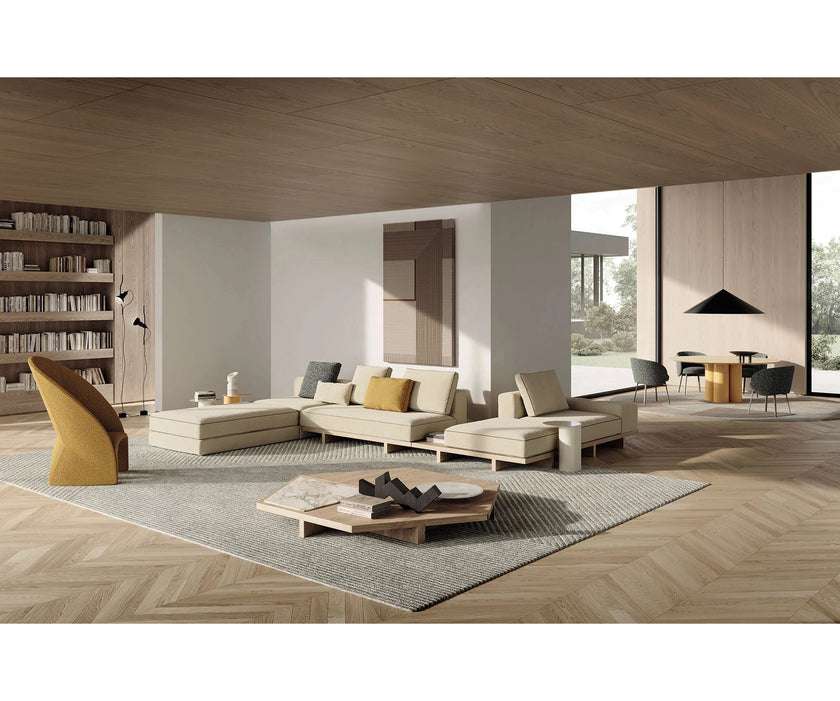 Mayu Lounge Chair by Frigerio with sculptural monoblock design, premium upholstery, and contemporary Italian craftsmanship | Casa Design Group