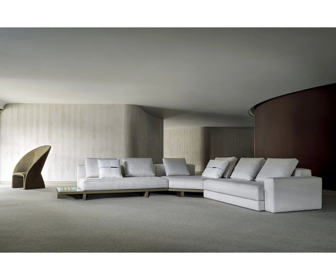 Mayu Lounge Chair by Frigerio with sculptural monoblock design, premium upholstery, and contemporary Italian craftsmanship | Casa Design Group