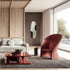 Mayu Lounge Chair by Frigerio with sculptural monoblock design, premium upholstery, and contemporary Italian craftsmanship | Casa Design Group