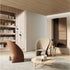 Mayu Lounge Chair by Frigerio with sculptural monoblock design, premium upholstery, and contemporary Italian craftsmanship | Casa Design Group