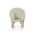 Mayu Lounge Chair by Frigerio with sculptural monoblock design, premium upholstery, and contemporary Italian craftsmanship | Casa Design Group