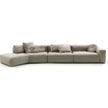 Cooper Soft Sectional Sofa by Frigerio contemporary modular sectional with Cloud Foam comfort and Italian design | Casa Design Group
