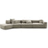 Cooper Soft Sectional Sofa by Frigerio contemporary modular sectional with Cloud Foam comfort and Italian design | Casa Design Group