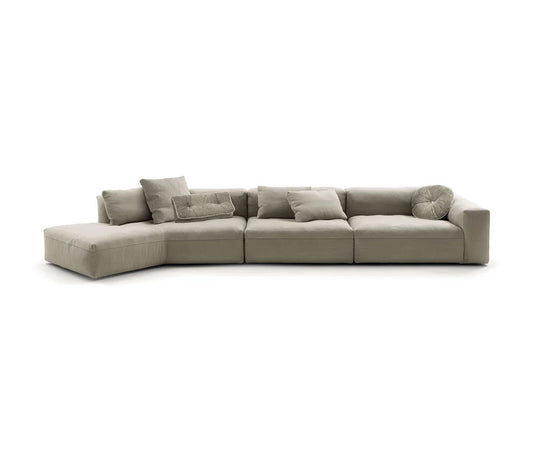 Cooper Soft Sectional Sofa by Frigerio contemporary modular sectional with Cloud Foam comfort and Italian design | Casa Design Group