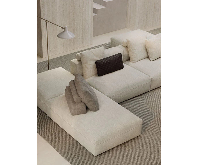 Cooper Soft Sectional Sofa by Frigerio contemporary modular sectional with Cloud Foam comfort and Italian design | Casa Design Group