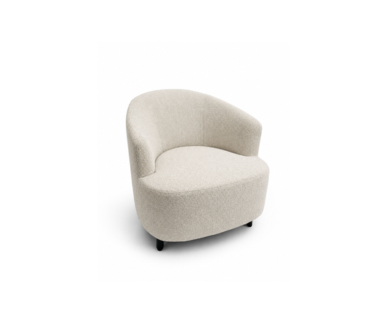 Copine Lounge Chair by Porada with soft upholstered silhouette and refined Italian craftsmanship | Casa Design Group