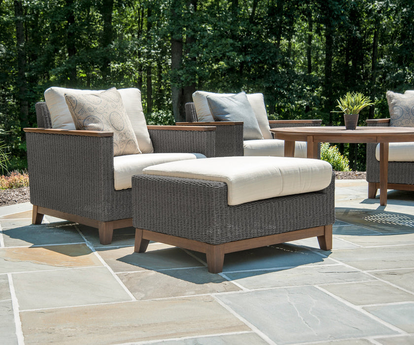 Coral Ottoman | Jensen Outdoor