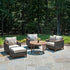 Coral Ottoman | Jensen Outdoor
