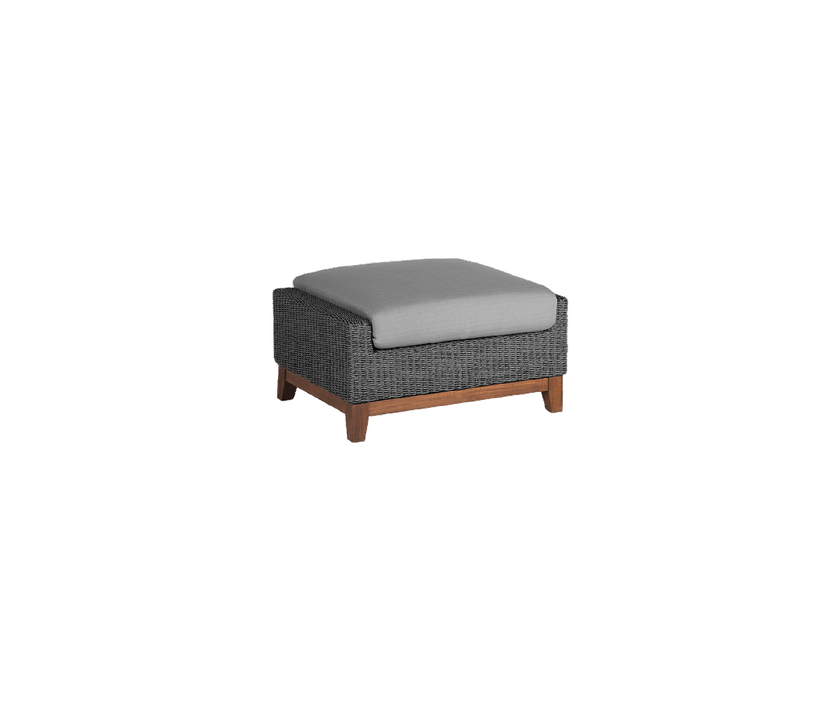 High end Coral Ottoman by Jensen Outdoor Casa Design
