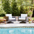 Coral Swivel Rocker Chair | Jensen Outdoor