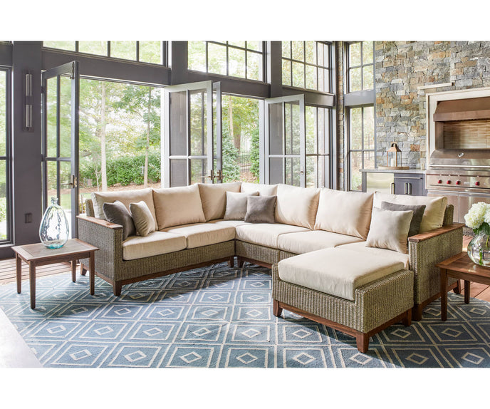 Coral Ottoman | Jensen Outdoor