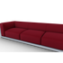 Cornaro sofa by Cassina with solid wood frame and upholstered cushions in geometric design – Casa Design Group
