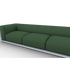 Cornaro sofa by Cassina with solid wood frame and upholstered cushions in geometric design – Casa Design Group
