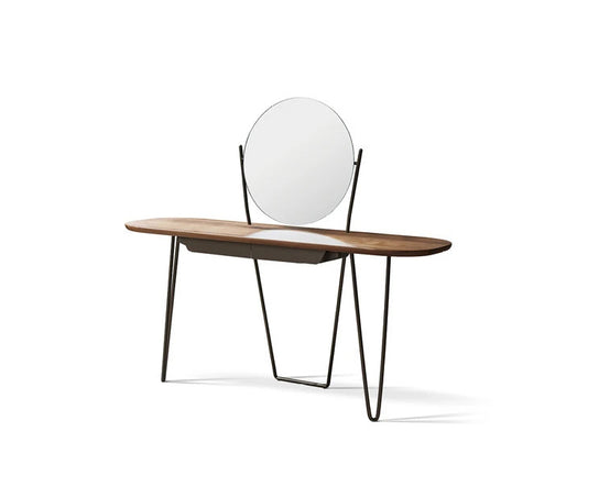 Coseno modern vanity with adjustable mirror by Mauro Lipparini for Bonaldo | Casa Design Group