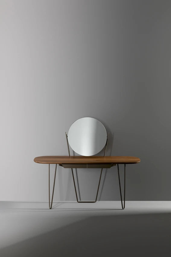 Coseno modern vanity with adjustable mirror by Mauro Lipparini for Bonaldo | Casa Design Group