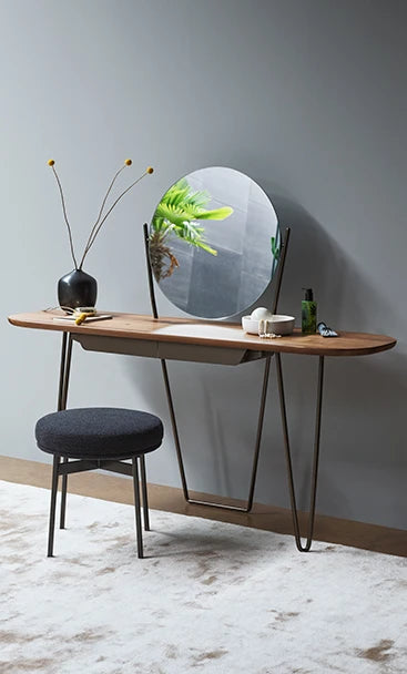 Coseno modern vanity with adjustable mirror by Mauro Lipparini for Bonaldo | Casa Design Group