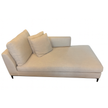 Crescent Chaise Lounge Left floor sample by CAMERICH with tailored upholstery – Casa Design Group