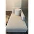 Crescent Chaise Lounge Left floor sample by CAMERICH with tailored upholstery – Casa Design Group