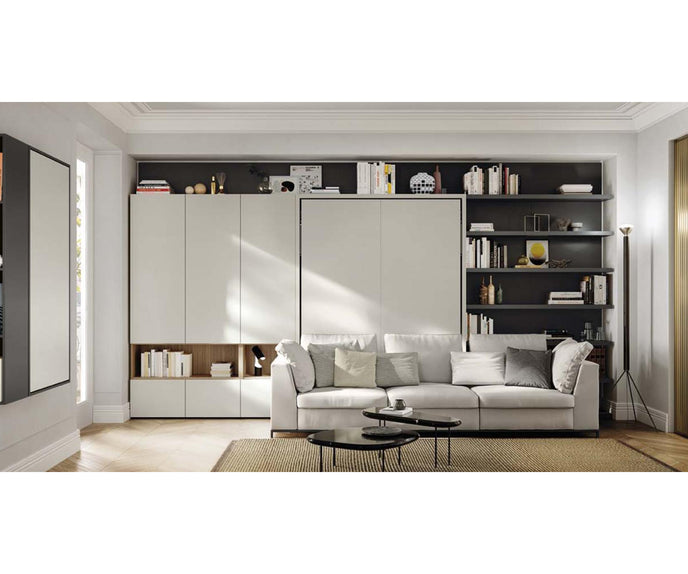 Tonale Motorized Wall Bed With Sofa | Clei