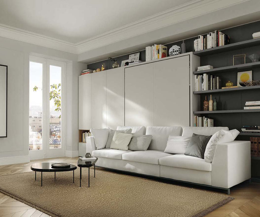 Tonale Motorized Wall Bed With Sofa | Clei