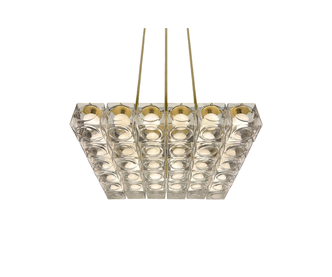 Chant 6x6 Chandelier | Lee Broom