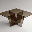 Crossover Glass Dining Table by Massimo Castagna for Tonelli Design | Casa Design Group