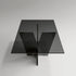 Crossover Glass Dining Table by Massimo Castagna for Tonelli Design | Casa Design Group