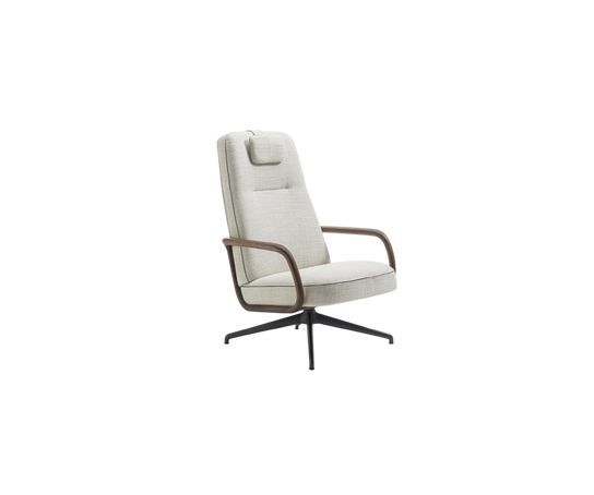 Cuna Lounge High Armchair by Emmanuel Gallina for Porada | Casa Design Group