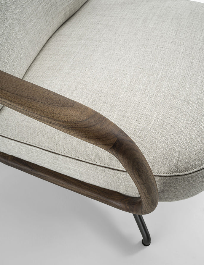 Cuna Lounge High Armchair by Emmanuel Gallina for Porada | Casa Design Group