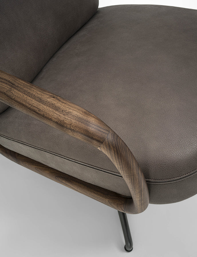 Cuna Lounge Low Armchair by Emmanuel Gallina for Porada | Casa Design Group