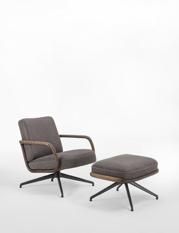 Cuna Lounge Low Armchair by Emmanuel Gallina for Porada | Casa Design Group