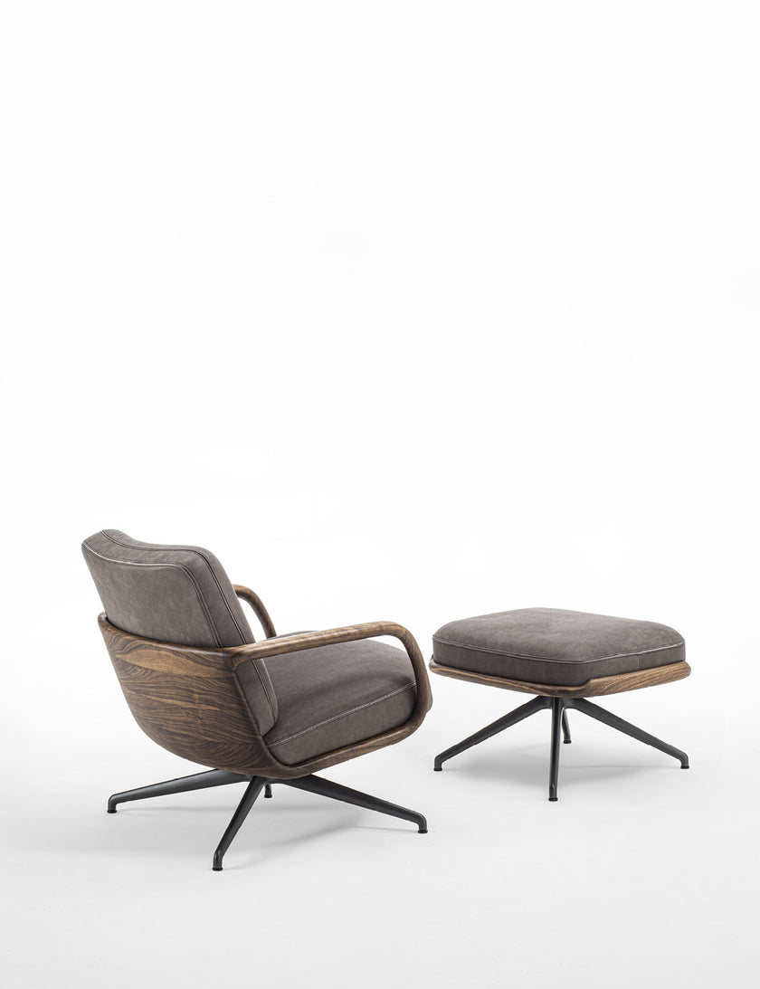 Cuna Lounge Low Armchair by Emmanuel Gallina for Porada | Casa Design Group
