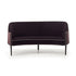 Jackie Bergère Sofa by Frigerio featuring a curved silhouette, sculpted armrests, and a high enveloping backrest | Casa Design Group