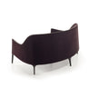Jackie Bergère Sofa by Frigerio featuring a curved silhouette, sculpted armrests, and a high enveloping backrest | Casa Design Group