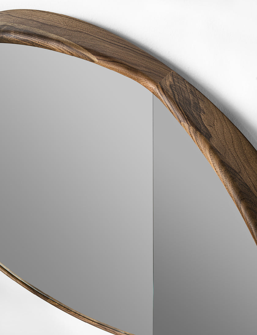 Cut 115 Mirror by Tarcisio Colzani for Porada | Casa Design Group