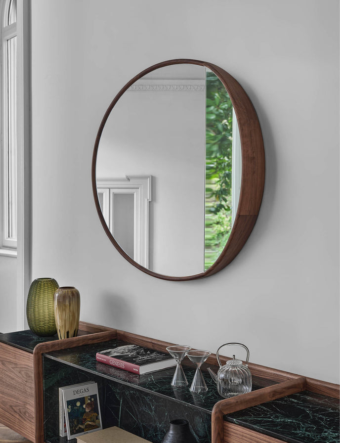 Cut 115 Mirror by Tarcisio Colzani for Porada | Casa Design Group