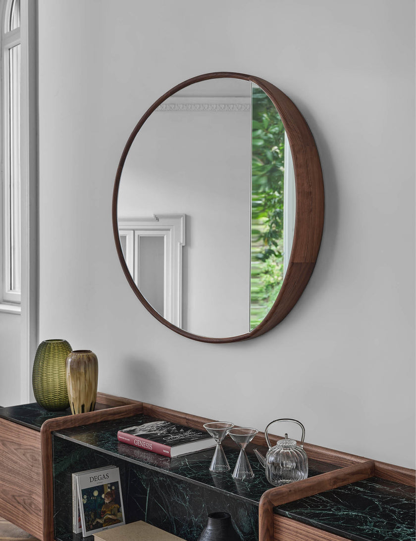 Cut 115 Mirror by Tarcisio Colzani for Porada | Casa Design Group