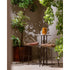 Minimalist Cut Outdoor Barstool with Steel Frame by Potocco | Casa Design Group