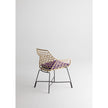 Modern Cut Outdoor Dining Chair with Powder-Coated Steel Frame by Potocco | Casa Design Group