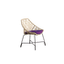 Modern Cut Outdoor Dining Side Chair with  Powder-Coated Steel Frame by Potocco | Casa Design Group