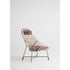 Contemporary Cut Outdoor Lounge Chair with Epoxy Steel Frame by Potocco | Casa Design Group