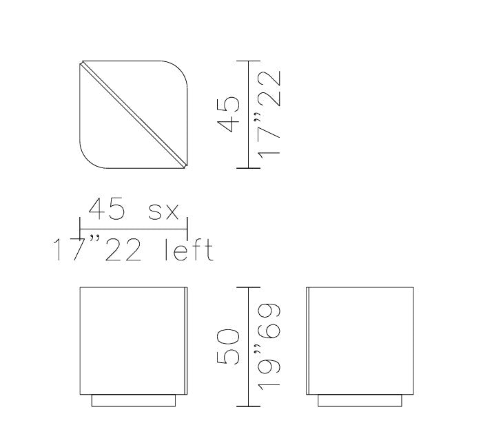 Floor Sample Dimitri 45 Night table
